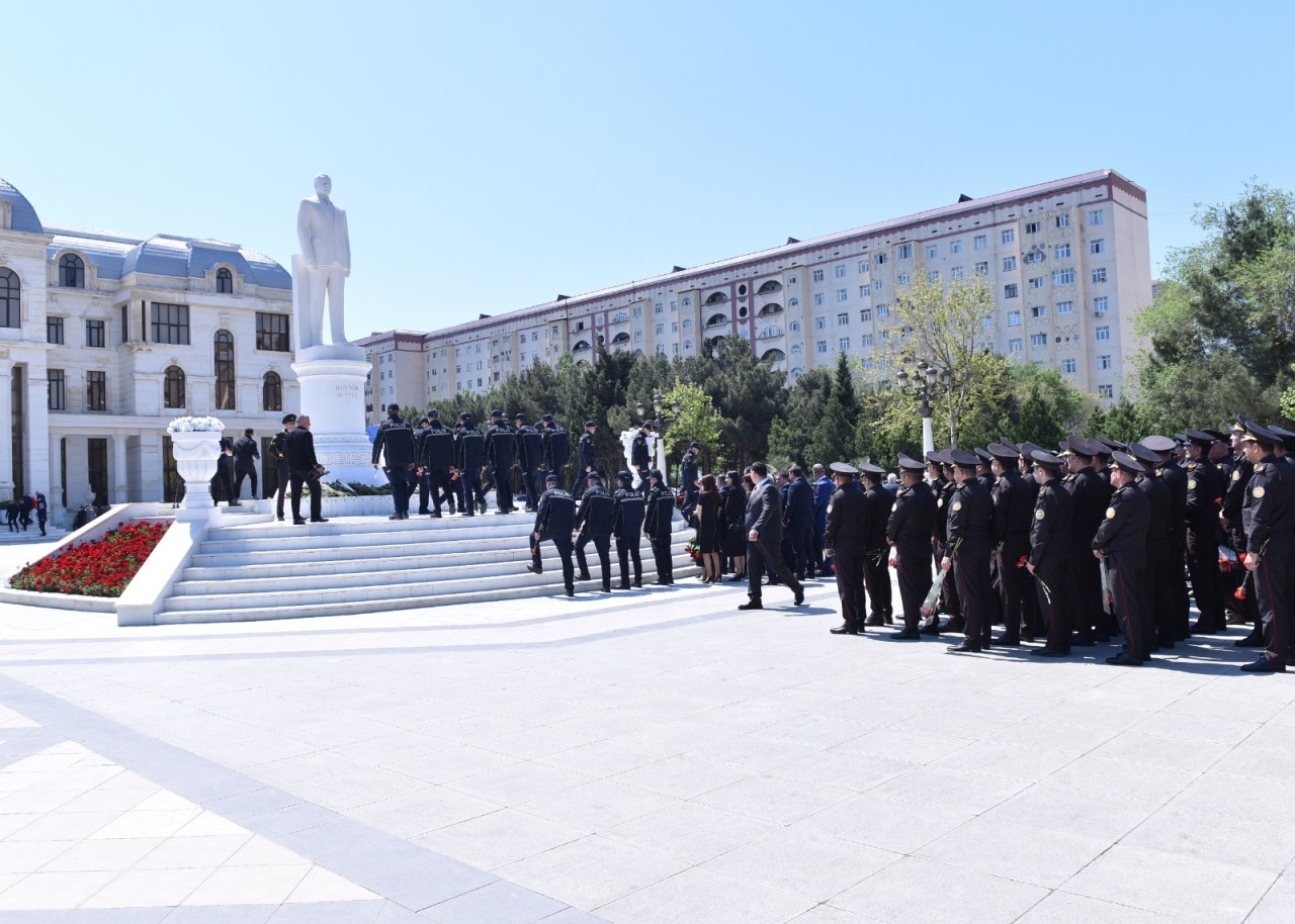 Sumqayıtda Heydər Əliyevin anadan olmasının 103-cü ildönümünə həsr olunmuş tədbirlər keçirilib - FOTOLAR